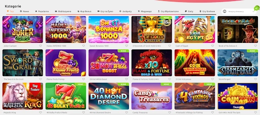 Najlepsze i nowe gry kasynowe dostępne w Cadoola Casino